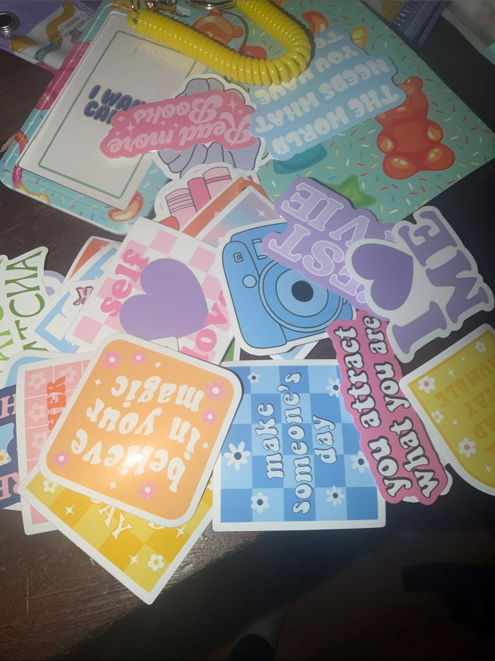 Inspirational Pastel Sticker Pack of 20
